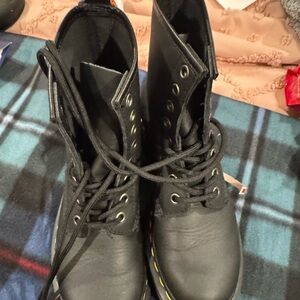 Dr. Martens Black Lace Up Boots